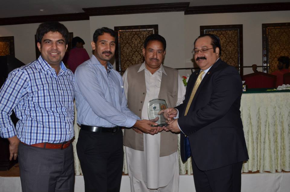 Dr. Kashif Mehboob Excellence Award 2013-04